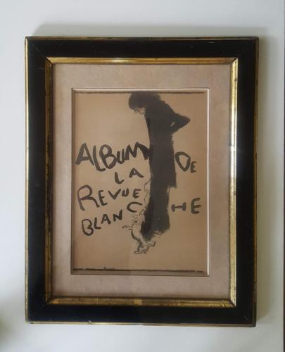 Lithographie originale Bonnard, la Revue Blanche