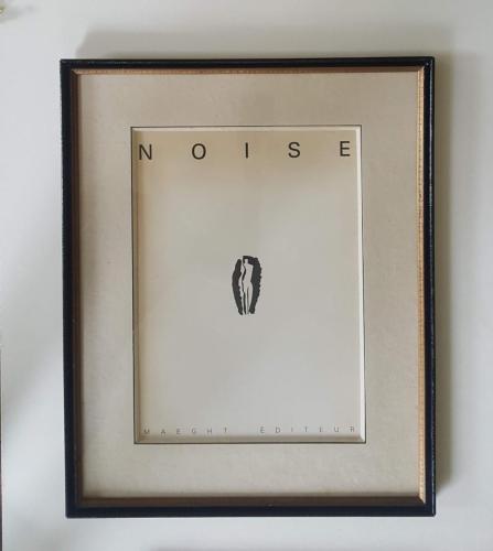 Lithographie originale issue de la revue Noise éditée par la galerie Maeght