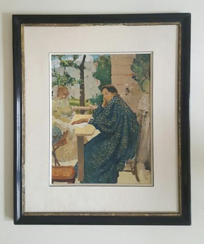 Lithographie Vuillard, la Revue Blanche